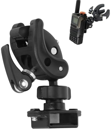 Plyisty Walkie-Talkie-Halterung, Fahrrad-Funkgeräthalterung, Motorrad-Funkhalterung, für UV5R CB-Handfunkgerät