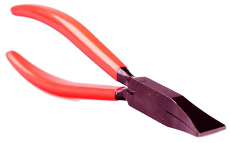 DAKL Mini Falzzange leicht gerade, eingelegt, PVC, 22/180 mm
