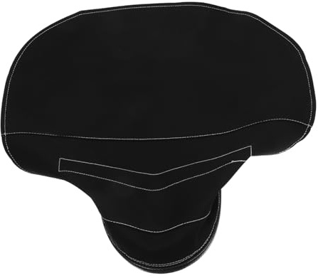 YOSADIER Gorra para Soldadores Resistente Al Fuego Protección Completa De Cabeza y Cuello Accesorio Práctico con Tejido Ignífugo para Seguridad Soldadura Fácil De Instalar Color Negro