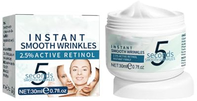 Efecto instantáneo contra las arrugas, reafirmante de 5 segundos, antienvejecimiento, piel arrugada, crema para arrugas con efecto instantáneo, crema de tensor de cara instantánea