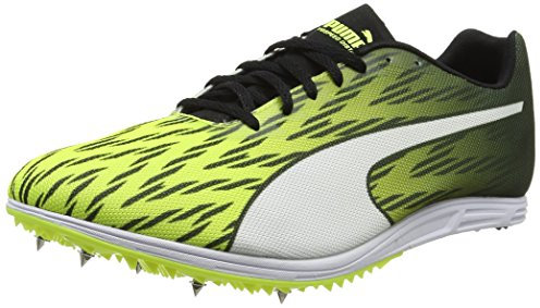 PUMA Herren Evospeed Distance 7 Outdoor Fitnessschuhe, Safety Yellow-Black-White, 42 EU