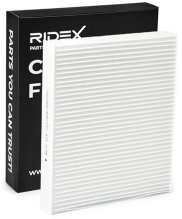 RIDEX 424I0012 Innenraumfilter Pollenfilter Höhe: 32 Breite: 216 Länge: 252 Kompatibel mit VW Golf 7 Schrägheck 5G1, BQ1, BE1, BE2 Golf 4 Schrägheck 1J1 Golf 5 Schrägheck 1K1 POLO 9N