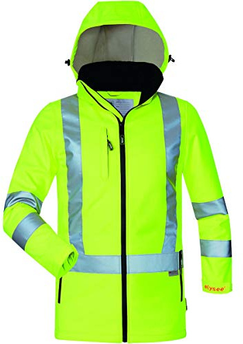 elyssee Damen Warnschutz-Softshelljacke Emma (42)