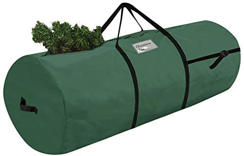 Garten Aufbewahrungstasche 80-120 cm – Große Outdoor Tasche für Sitzkissen, Decken, Polster & Gartenaccessoires – wasserdichte Transporthülle – Zylinderform Grün [125]