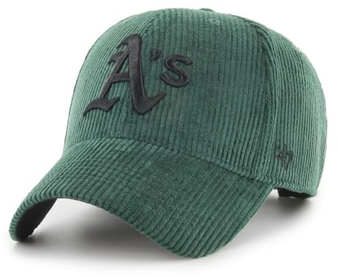 '47 justerbar skärmkeps – Clean UP Oakland Athletics Forest Green, Skogsgrön, one size