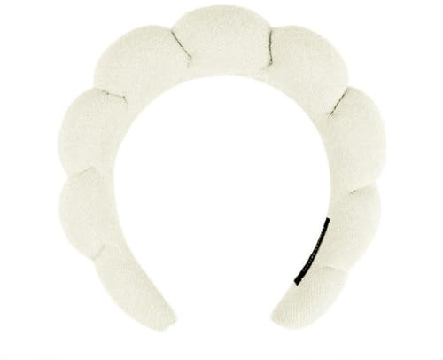 DRESHOW Spa Headband for Women Sponge Headband for Washing Face Clouds Soft Terry Cloth Makeup Skincare Headbands