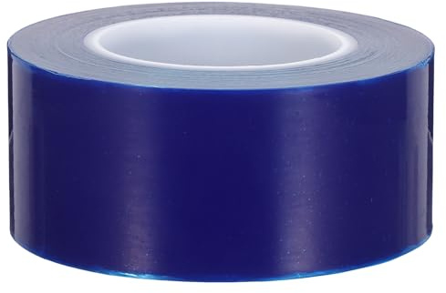 Gogogmee Cinta Protectora para Llantas de Coche Azul PE 60Mm X 200m Extraíble sin Residuos Cinta Antirayaduras para Reparación de Neumáticos y Protección de Bordes