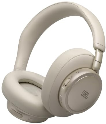 JBL Live 780NC Casque Circum-Auriculaire sans Fil, Champagne