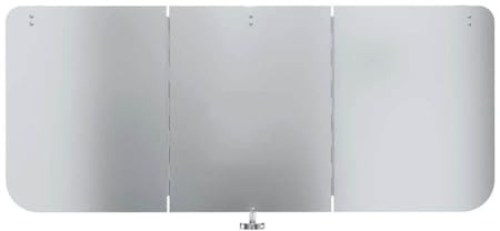 Getdoublerich Déflecteur d'air en aluminium pour chauffage à gaz extérieur, réflecteur pliable pour améliorer la rétention de la chaleur, installation pour parasol chauffant, argenté