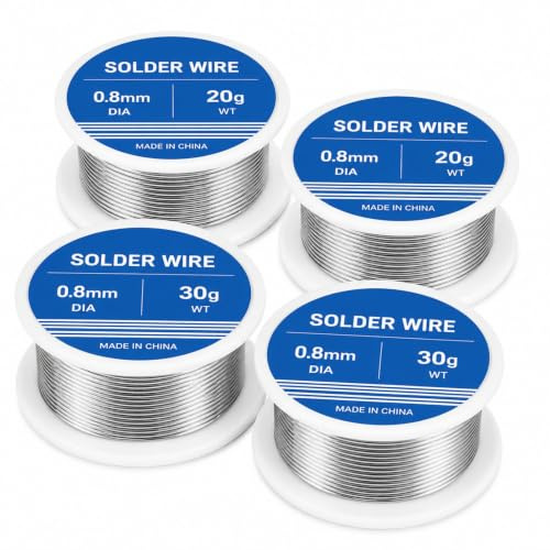 4PCS Solder Wire 0.8mm 20g 30g Soldering Wire for Repair