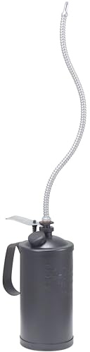 Dutton-Lainson Company - Goldenrod (120-A3) Pump Oiler with 15 Flex Spout - Heavy Duty Gauge Steel Body Finish Precision Oiler Pump - 1-Quart Size Capacity, Straight Spout Tip - Made in USA