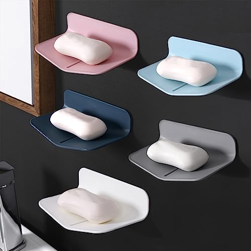 Jabonera con Ventosa para Ducha sin Punzones, jabonera de Ducha drenable para Cuarto de baño, jabonera de Pared Adhesiva para la Cocina.