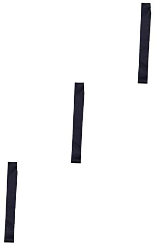 HAPINARY 18stücke Leere Satin Schärpen Schwarz Blanko Sashes Für Dekoration Bei Geburtstagsfeiern Hochzeiten Und Partys Personalisierbar Für