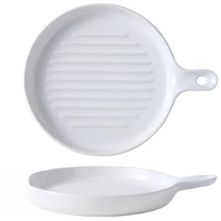 Lasagnera Cottura del formaggio Teglia for il riso Stoviglie Ciotola in ceramica Cottura al forno Piatti adatti al microonde for forni, microonde Teglie da Forno (Color : F)