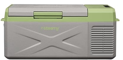 Steamy-E Single Zone 15, Elektrische Kompressor Kühlbox, 16 Liter, 12V/ 230V, zum Kühlen und Gefrieren, Für Camping