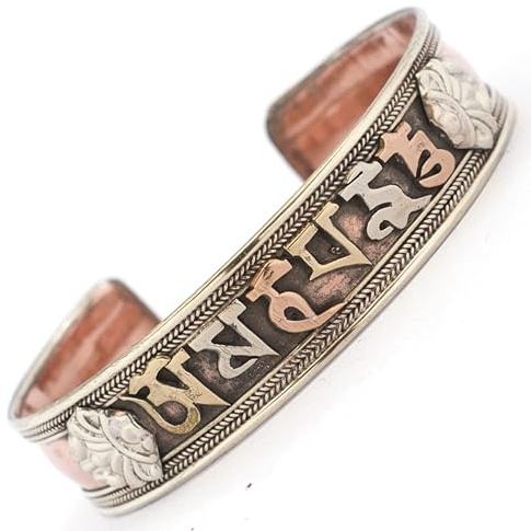 Generic Bracelet tibétain Om mani padme hum, mantra bouddhiste, bracelet hippie boho unisex