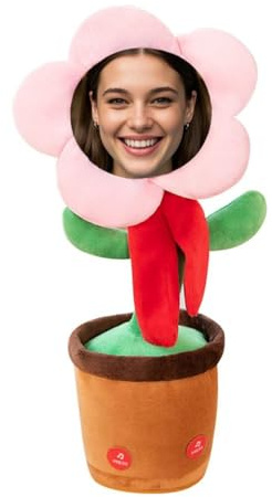 Generisch Personalisierte Plüsch Sonnenblume Spielzeug, Damen Geschenke Blumen, Familie, Freunde, Kollegen Geburtstag Sonnenblume Geschenke, Abschiedsgeschenke Büro Auto Dekoration (F)