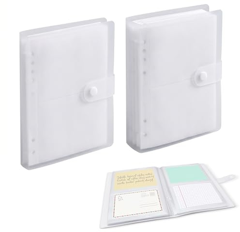 Pack de 2 Álbum de Fotos Pequeño para, Mini Álbum Fotos 3 Pulgadas con 56 y 120 Bolsillos, Álbum de Fotos Personalizado Transparente para, Recuerdos de Boda y Familia
