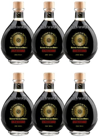 Due Vittorie - Oro Aceto Balsamico di Modena IGP 250ml 6er Pack - 6x250ml