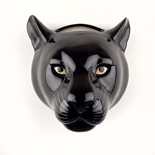 Quail Ceramics Wandvase Panther