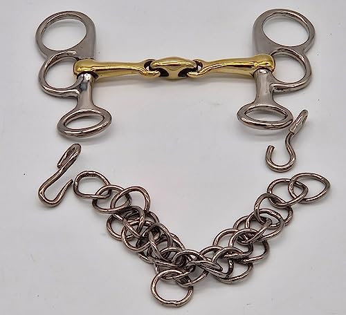 Tysons Breeches Pelham Postkandare Fahrgebiss incl.Kinnkette Minipony Minishetty Shetty Pony Gebiss 8,0 8,5 9,0 9,5 10,0 10,5 11,0 11,5 12,0 12,5Postkandare (11,5)