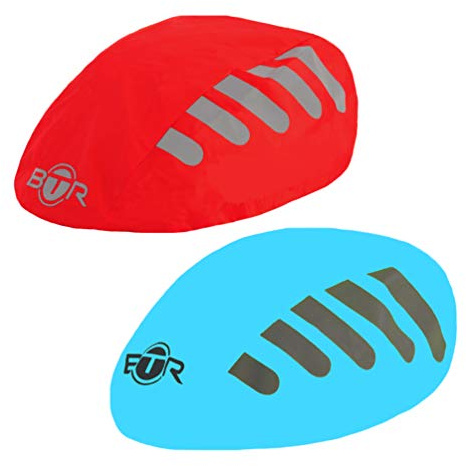 BTR fahrradhelm regenüberzug. Helm Cover x 2. Wasserdichter regenhaube fahrradhelm. Regenschutz für fahrradhelm