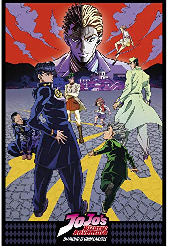 ABYstyle Jojos Bizarre Adventure Diamond Unbreak Poster 61x91,5cm,