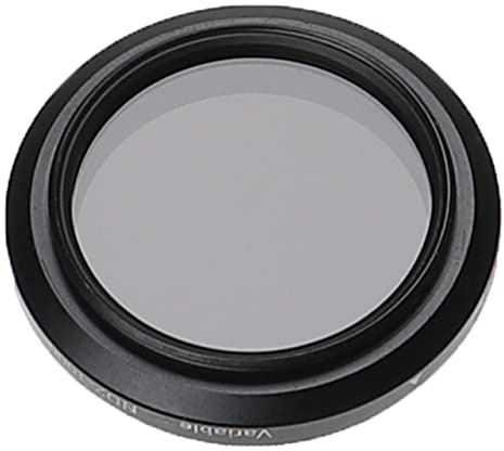 vhbw Filtre ND universel ND 2-1000 pour objectif d'appareil photo avec filetage de filtre de 37 mm – Filtre gris, conducteur ND variable