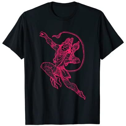 HANUMAN Yoga, Drittes Auge, Isha, Hindu, Linga T-Shirt