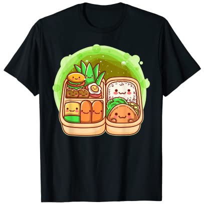 Boîte à bento repas japonais Kawaii mignon T-Shirt
