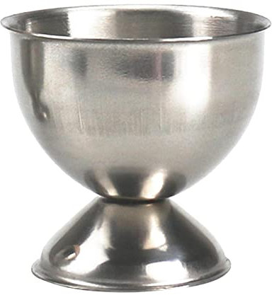 fanelod Portauova alla Coque, Vassoio per Uova in Acciaio Inossidabile da 1,81 1,77 Pollici, espositore per Uova da Cucina, portauova per Uova alla Coque, portauova sode per Cucina, Contiene Uova