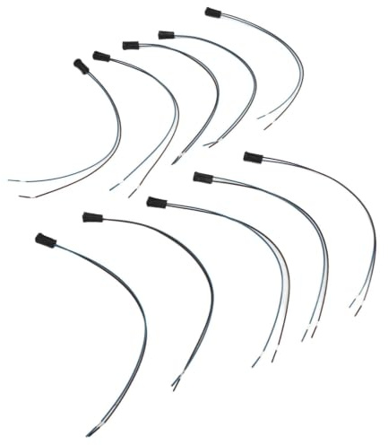 G4 LED Lampenfassung, 10 Stück G4 LED-Lampenfassung Silikon Halogensockel Lampenfassung G4 Fassung Für MR16 MR11 LED Licht G4 Sockel Fassung Glühbirnenfassung Halogenlampenfassung