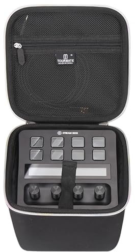 Tourmate Hard Case Replacement for Elgato Stream Deck + Audio Mixer, Case Only