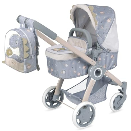 Passeggino per bambole Coco pieghevole DeCuevas 80580