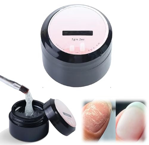 Instant Nail Protection and Repair Gel Kit for Split and Cracked Natural Nails - Easy Quick Fix for Home & Salon Use (1)