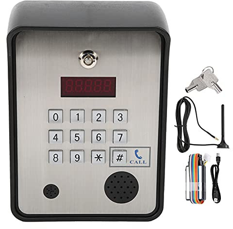 Ouvre-porte GSM Interphone audio for contrôleur d'accès à la porte et porte d'ouverture de porte de la maison unique AC / DC12V-24V Entrée d'alimentation for la sécurité de la sécurité domestique Mote
