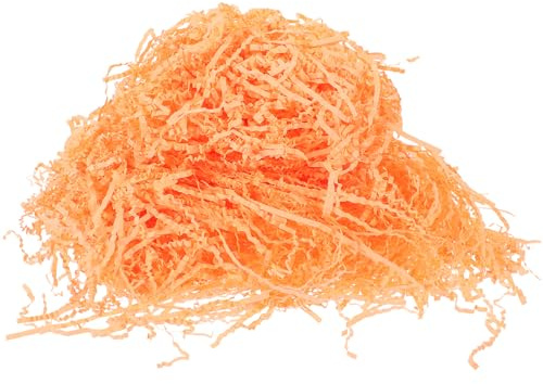 OFFSCH 1Bag Glow the Dark Crinkle Paper Shred Filler of Packing Material for Baskets Boxes and Party Decorations Lightweight and Recyclable Packing Filler