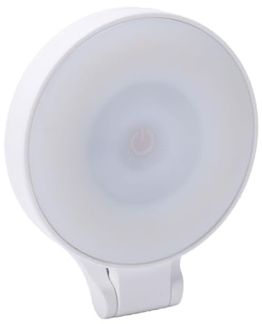 Brrnoo Magnetisk LED Selfie-ljus Bärbar Justerbar Ljusstyrka Ringljus för Telefon Fotografering Live Streaming Video Vit Touch Control