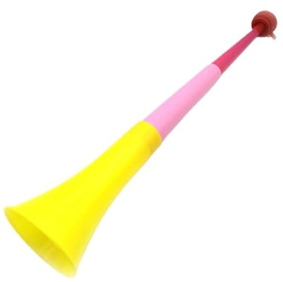 Generico Vuvuzela Stadium Horn, Strumenti Musicali Corni da Tifo for Stadio di Calcio Rimovibili Coppa Europa Vuvuzela Corno da Cheerleader,Air Horn