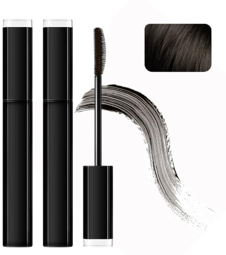 2 Stück Haarfarbstift,Abwaschbar Haarmascara,Deckt Graues Haar Ab Haarfärbestift,Einfaches Auffrischen Der Farbe,Ideal Für Den Täglichen Gebrauch Und Zum Mitnehmen,Dunkelbraun