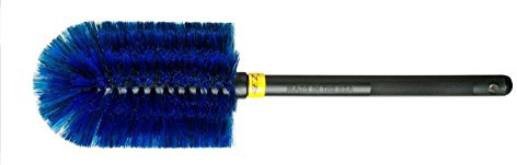 EZ Detail Brushes EZGO EZ Detailpinsel Gehen | 16 Zoll lange Felgenbürste mit rundem 4 Zoll Bürstenkopf für Türfalze, Radhäuser und schwer erreichbare Ecken.