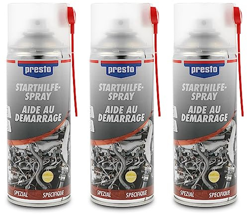 presto 3X 400ml Starthilfe Spray Starthilfespray Starterspray