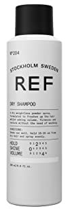 REF | Champú en Seco | Sweden Dry Shampoo | Refresca | Absorbe la Grasa | Aporta Volumen y Textura | Para cabellos claros | 200ml