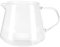 Hapivida Coffee Jug, Sturdy Borosilicate Glass Pour Over Coffee Maker with Handle, 650ml Transparent Jug for Coffee, Tea, Milk, Hot Water