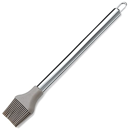 Berglander, pennello per inumidire, pennello da cucina in silicone antiaderente, pennello per barbecue, pennello per pasticceria, pennello BBQ, lavabile in lavastoviglie, facile da pulire