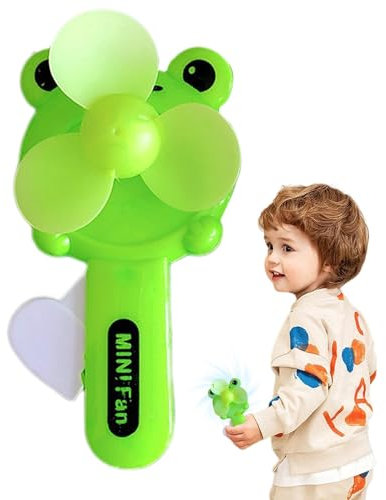 Paodduk Ventilateur de presse manuel, ventilateur de refroidissement portatif, ventilateur de refroidissement pour filles et enfant, ventilateur portatif, ventilateurs personnels de refroidissement