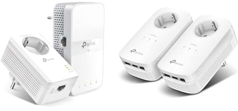 TP-Link WLAN Powerline Adapter Set TL-WPA7617 KIT & Powerline Adapter Set TL-PA8030P KIT