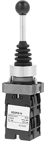 Baxnore XD2PA14 Joystick Switch, 4 Position Toggle Joystick Switch, Heavy Duty Electronic Control Switch for Industrial Electronic Components