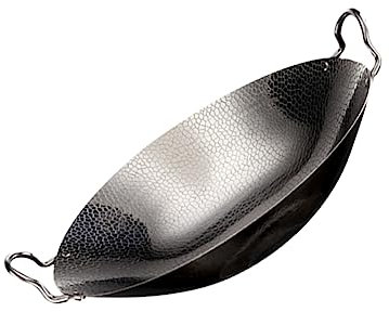 Alipis Pentola Per Crostacei in Acciaio Manico Doppio Piccola Pentola Calda Leggera Facile Da Pulire Fondo Arrotondato Resistente Alte Temperature