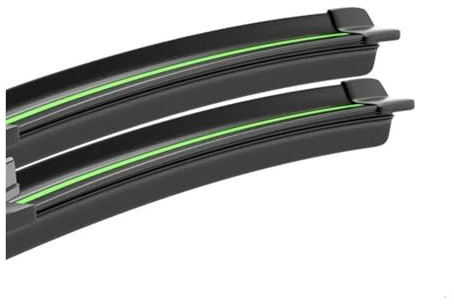 Scheibenwischer Für Toyota Für Aygo 2005-2022 Frontscheibenwischerblätter 1 Stücke Windschutzscheibe Fenster Zubehör Wischerblätter(Black-Green,2005-2014)